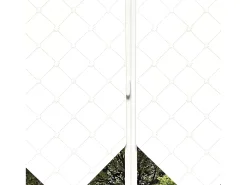 Soleil d'ocre Ropa De Casa^Visillo para ventana 70x120 cm PAULINE, por Blanco
