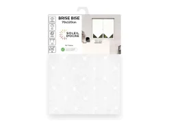 Soleil d'ocre Ropa De Casa^Visillo para ventana 70x120 cm PAULINE, por Blanco