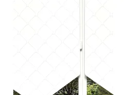 Best Soleil d'ocre Visillo para ventana 90x120 cm PAULINE, por Blanco