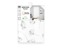 Soleil d'ocre Ropa De Casa^Visillo para ventana 60x120 cm KYOTO, por Blanco