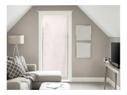 Soleil d'ocre Ropa De Casa^Visillo para ventanal de algodón 70x200 cm PANAMA , por Rosa