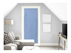 Soleil d'ocre Ropa De Casa^Visillo para ventanal de algodón 90x200 cm PANAMA , por Azul