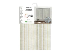 Soleil d'ocre Ropa De Casa^Visillos 60x90 cm BELLA oro, por Blanco