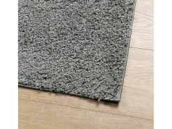 Vito Alfombra de pelo largo moderna verde 240x340 cm