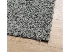 Vito Alfombra peluda de pelo largo moderna PAMPLONA verde 80x200 cm