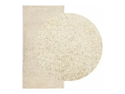 Garden Furniture Vito Alfombra peluda de pelo largo moderna PAMPLONA dorado 100x200cm Multicolor