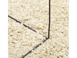 Garden Furniture Vito Alfombra peluda de pelo largo moderna PAMPLONA dorado 100x200cm Multicolor