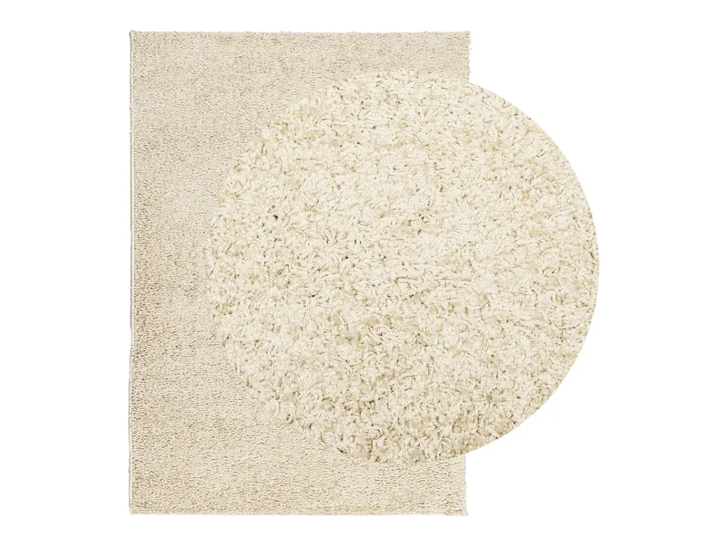 Sale Garden Furniture Vito Alfombra peluda de pelo largo moderna PAMPLONA dorado 120x170cm Multicolor