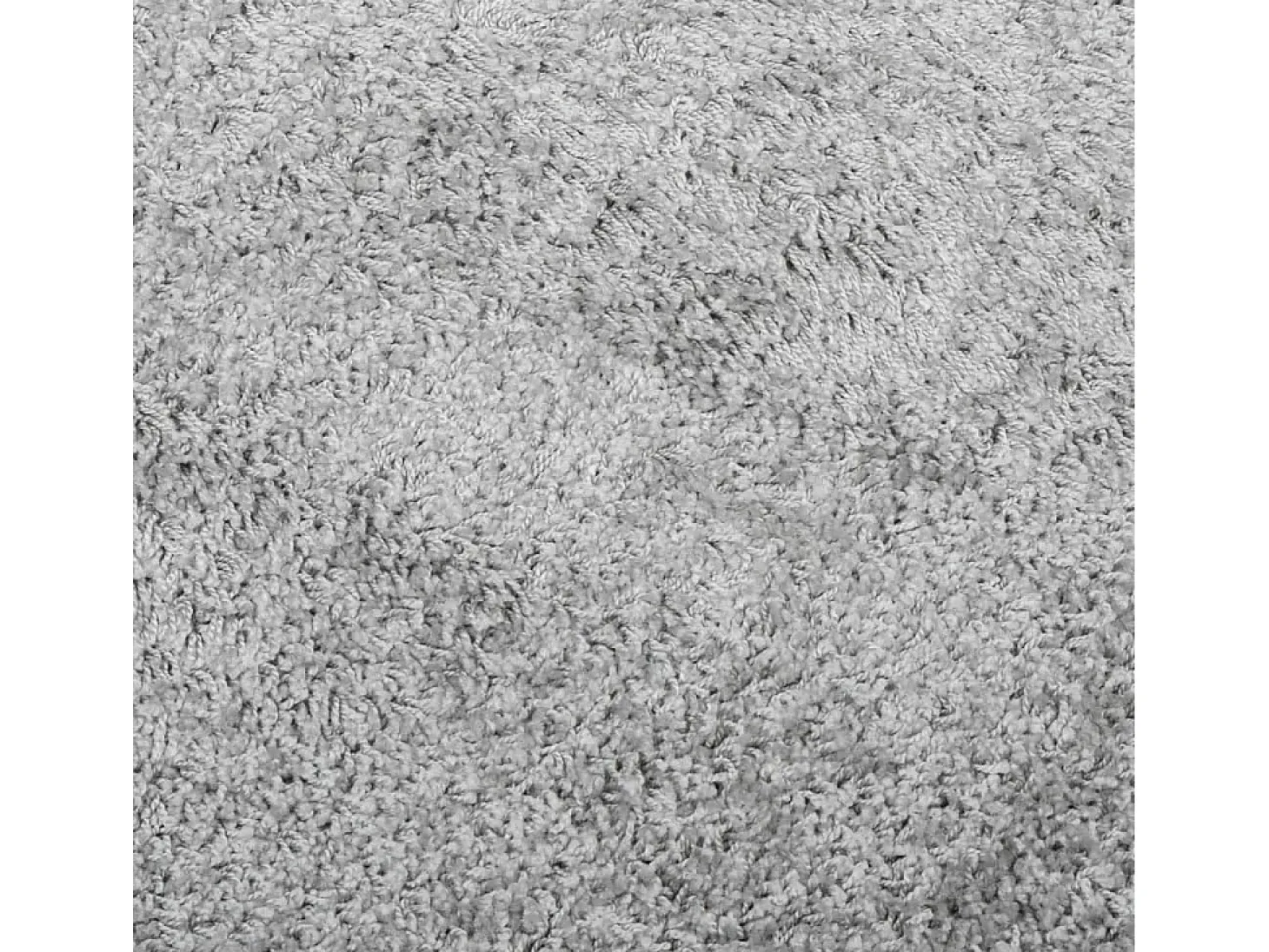 Vito Alfombra peluda de pelo largo moderna PAMPLONA gris 140x200 cm