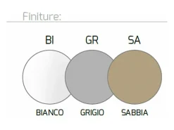Wacky Sospensione 60 Cm. 1 Luce Bianco