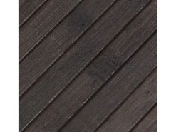 Wakil Alfombra rectangular bambú marrón oscuro 70x300 cm