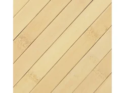 Wakil Alfombra rectangular bambú color natural claro 60x200 cm
