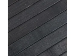 Garden Furniture Wakil Alfombra rectangular bambú 100x200 cm Gris