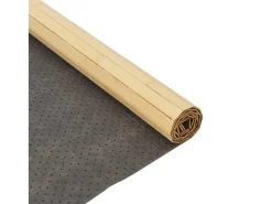 Discount Garden Furniture Wakil Alfombra rectangular bambú color natural claro 80x200 cm Beige