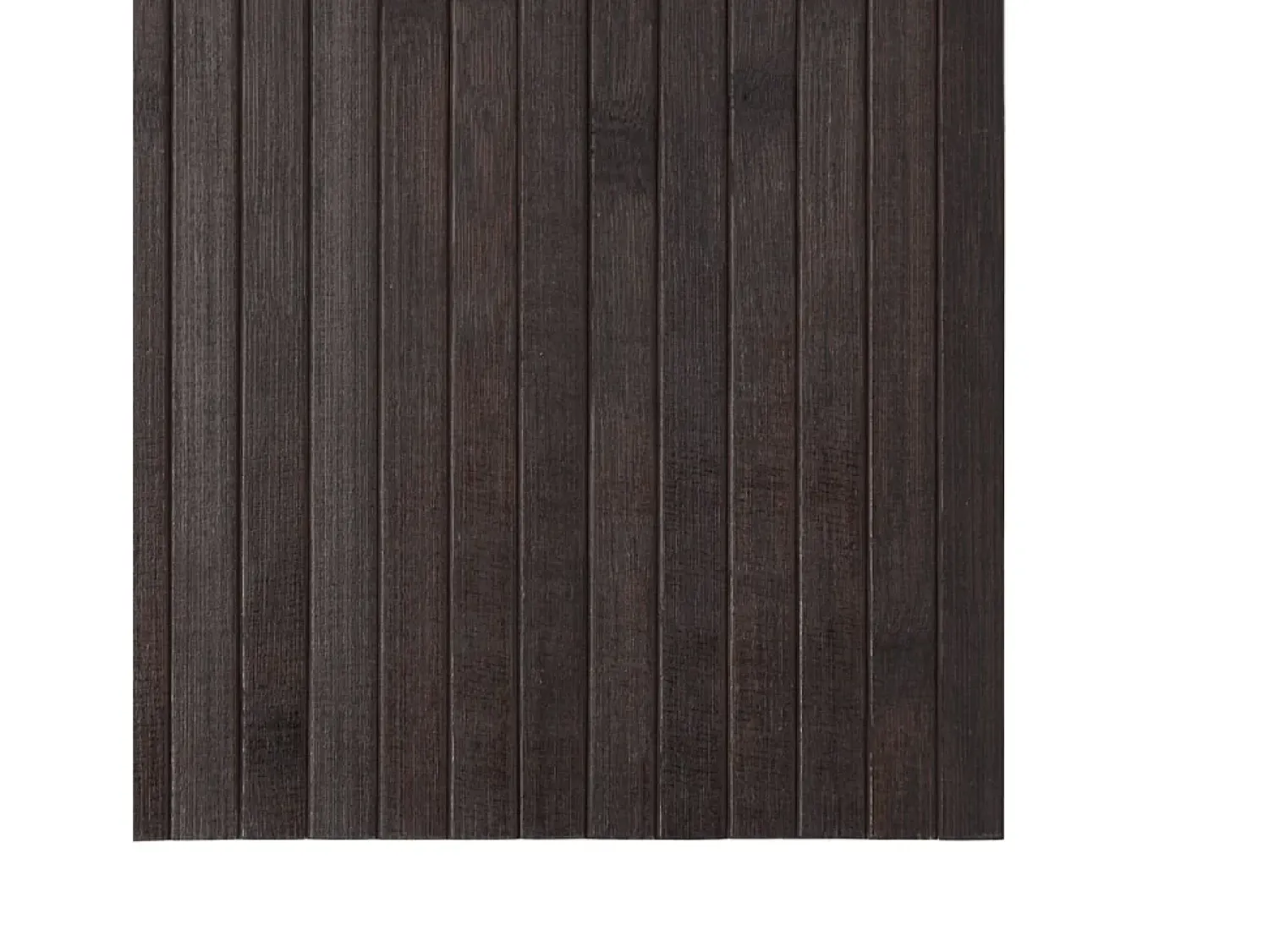 Garden Furniture Alfombra De Salón^Wakil Alfombra rectangular bambú marrón oscuro 70x200 cm Color natural oscuro