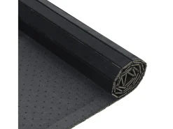 Garden Furniture Alfombra De Salón^Wakil Alfombra rectangular bambú 70x100 cm Negro