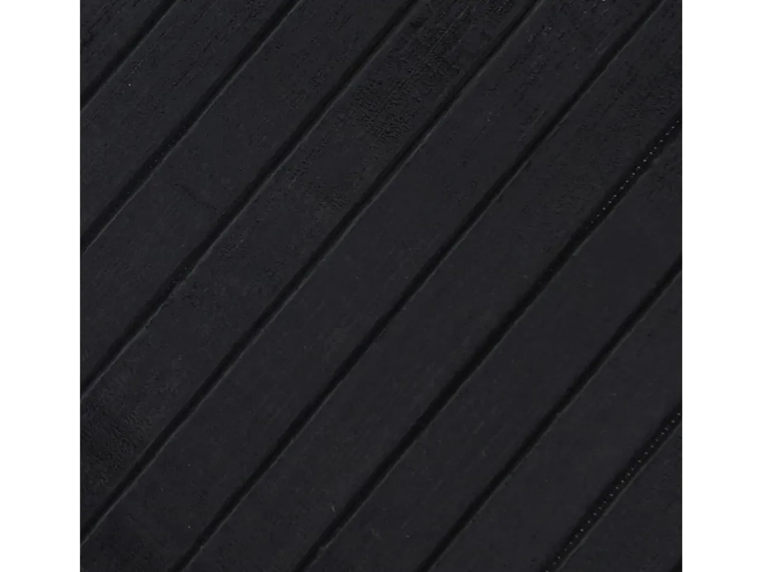 Garden Furniture Alfombra De Salón^Wakil Alfombra rectangular bambú 70x100 cm Negro