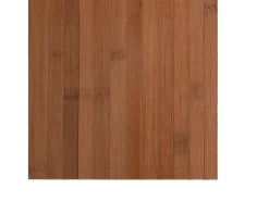 Wakil Alfombra rectangular bambú marrón 70x200 cm