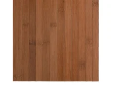 Online Garden Furniture Wakil Alfombra rectangular bambú marrón 70x300 cm Marru00f3n