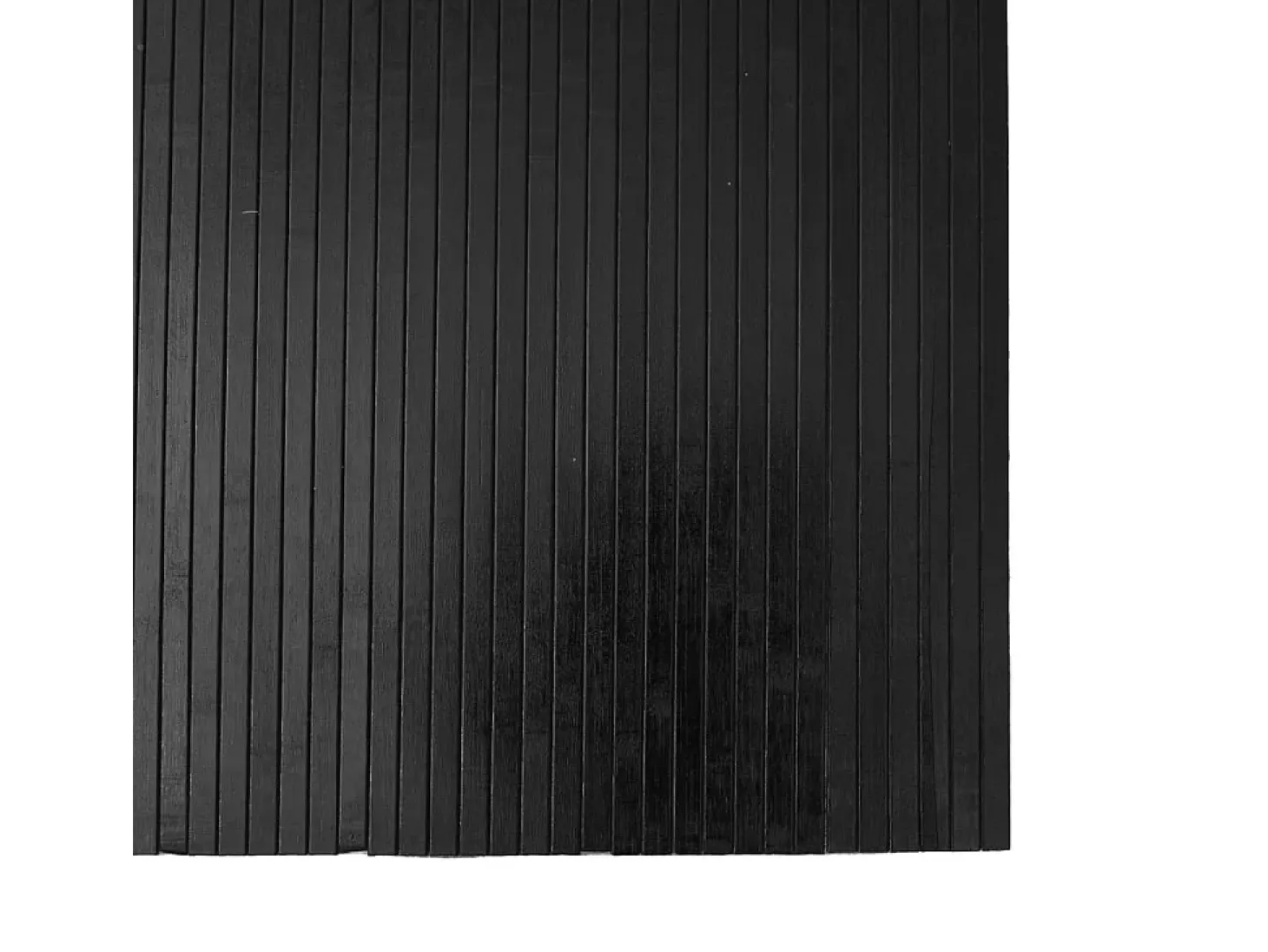 Wakil Alfombra rectangular bambú negro 80x100 cm