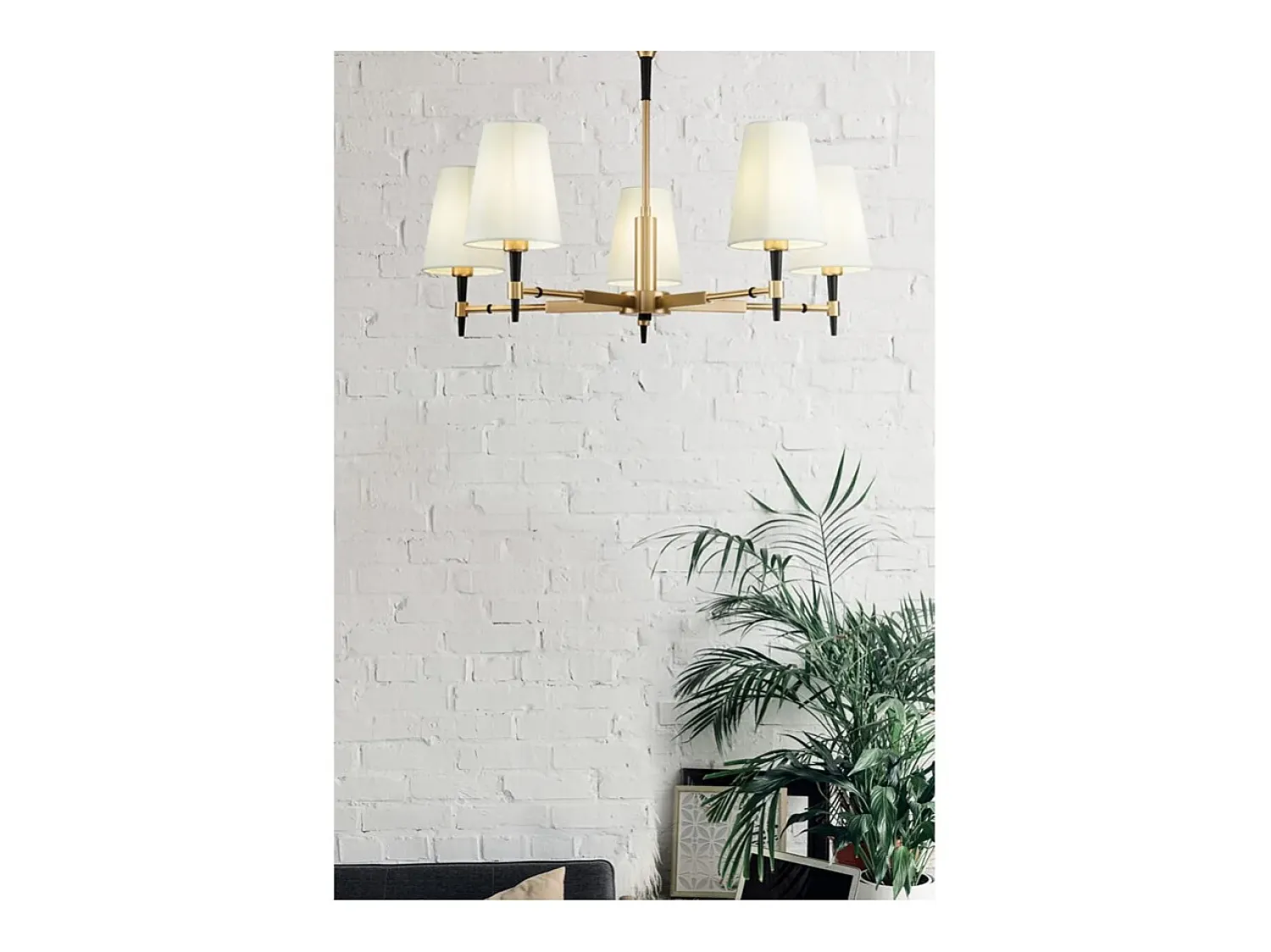 Discount Maytoni Zaragoza Araña Latón, 5 Luces, E14 Camel