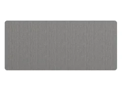Zev Alfombra de pasillo gris 80x180 cm