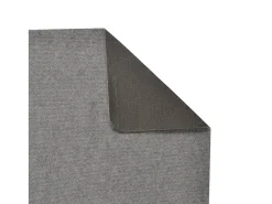 Zev Alfombra de pasillo gris 80x180 cm