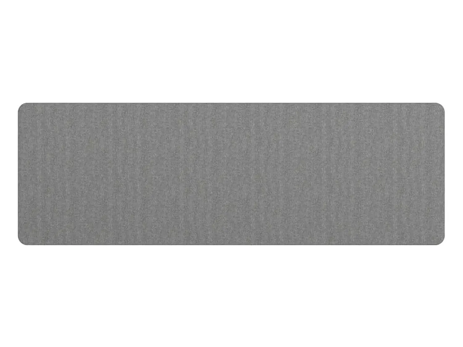 Online Garden Furniture Zev Alfombra de pasillo 60x180 cm Gris